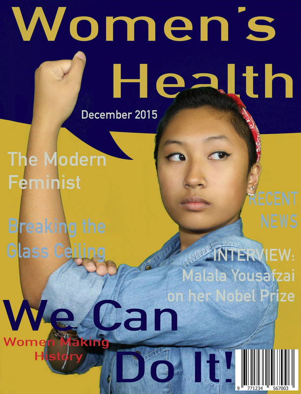 health magazine cover page